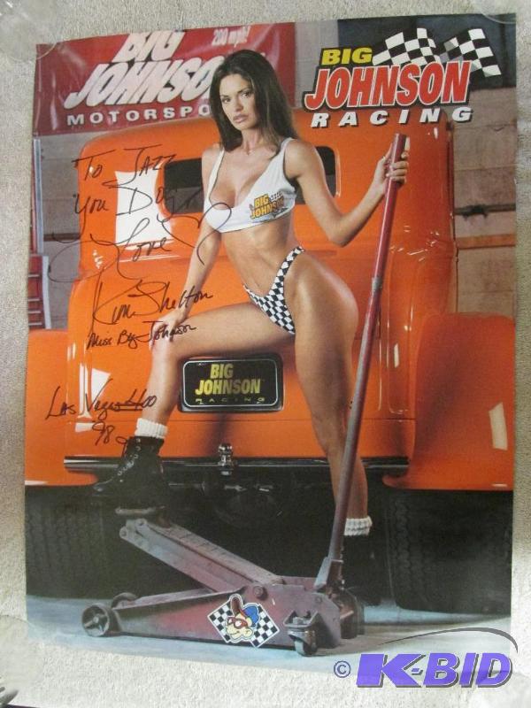 lot 49 image: Poster - Big Johnson Racing