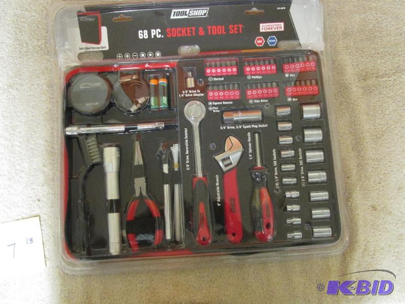 lot 8 image: 68 Piece Tool Set Still in Wrappings