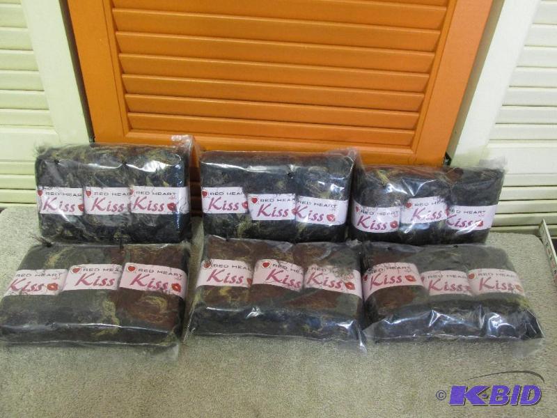 lot 88 image: 18 Skeins of Yarn