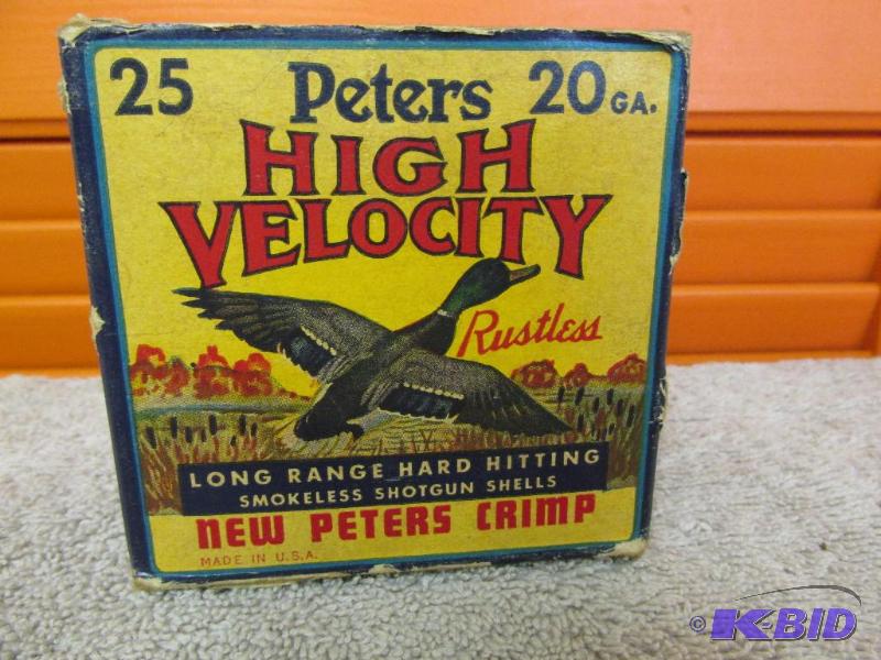 lot 94 image: Peters Shotgun Shell Box