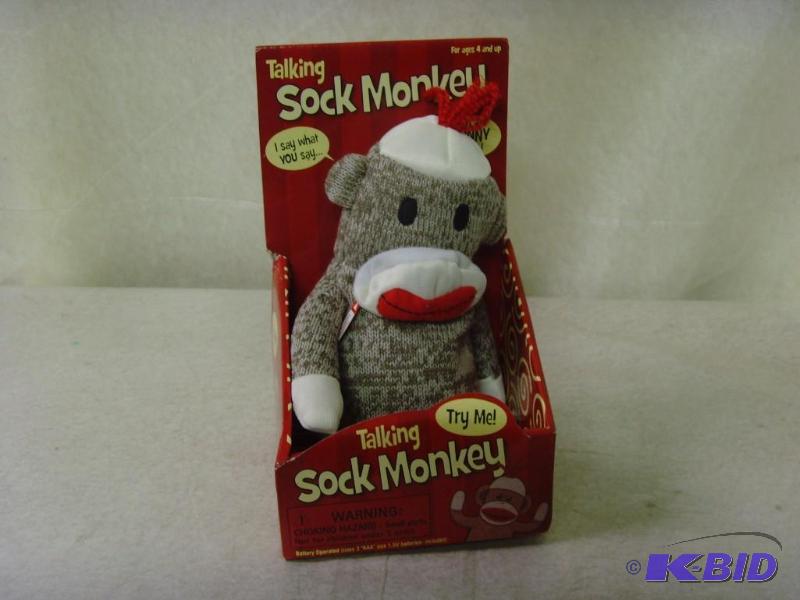 lot 113 image: Original Talking Sock Monkey