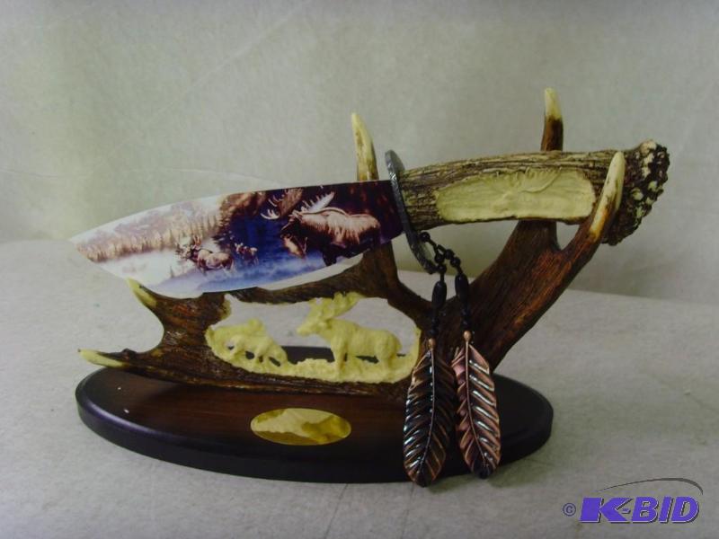 lot 2 image: PCH Wildlife Knife Collection Moose
