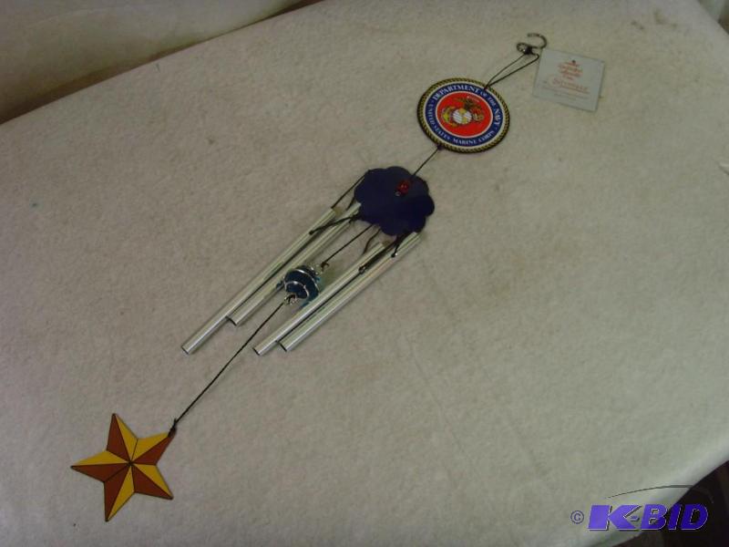 lot 82 image: US Marine Corp Wind Chime