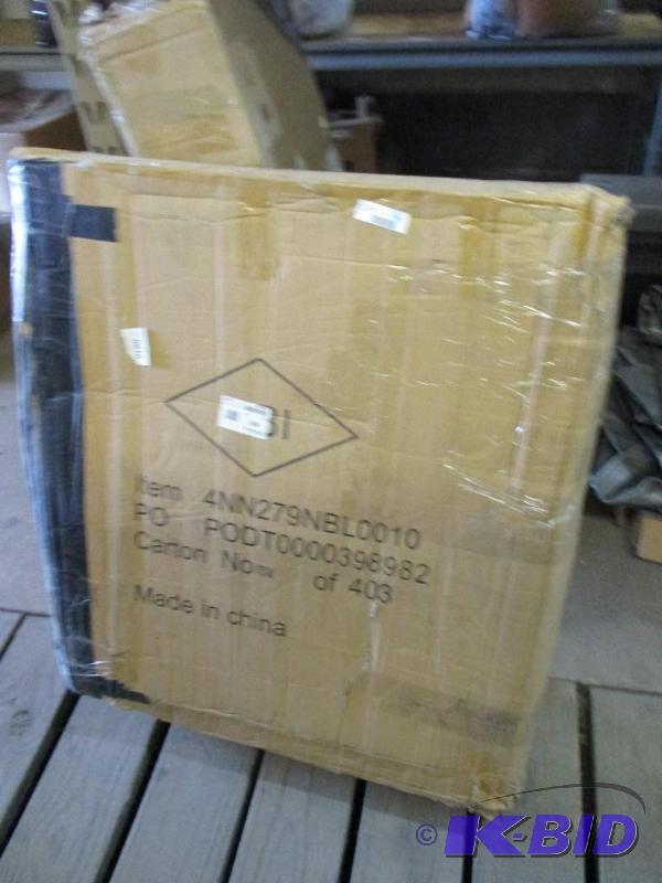 Black folding bed...