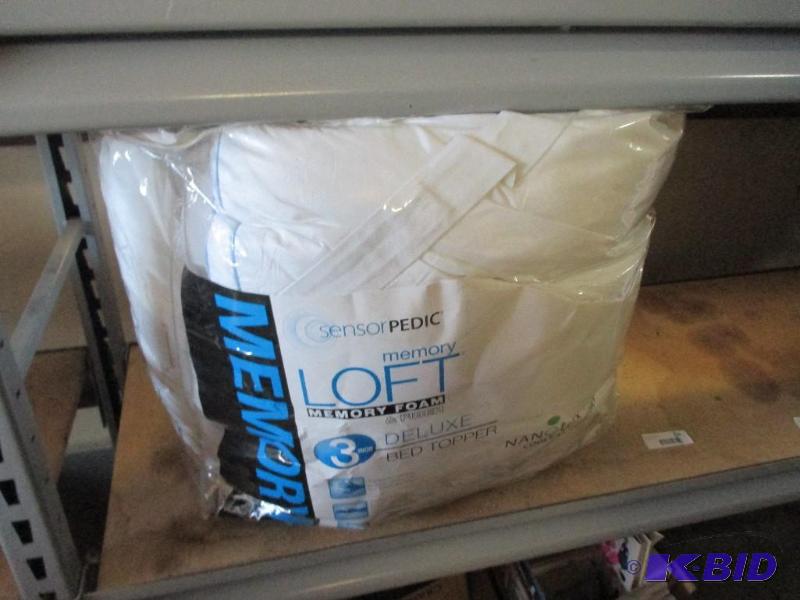 Memory foam mattress pad...