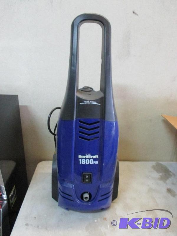 Duracraft 1800 psi pressure washer body...