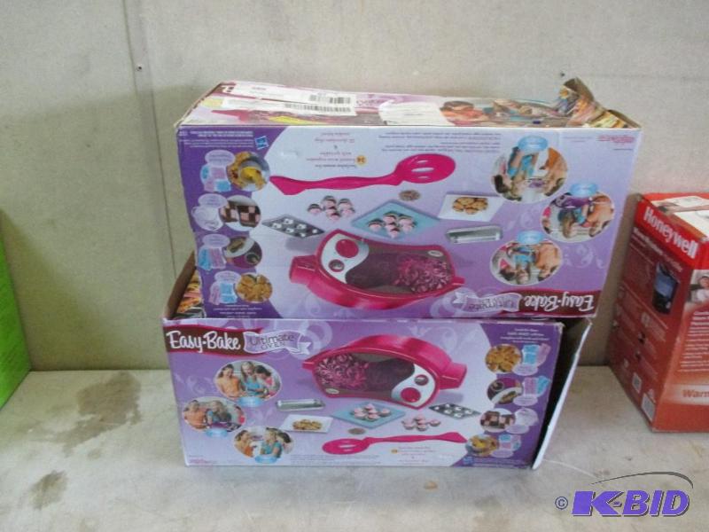 2 easy bake ovens...