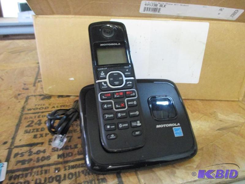 Motorola phone, no cord...