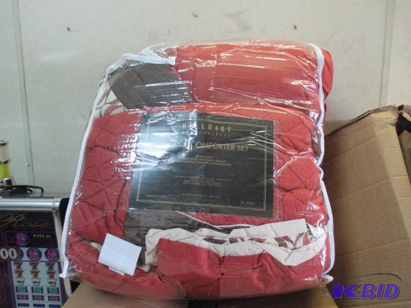 9 pc comforter set...