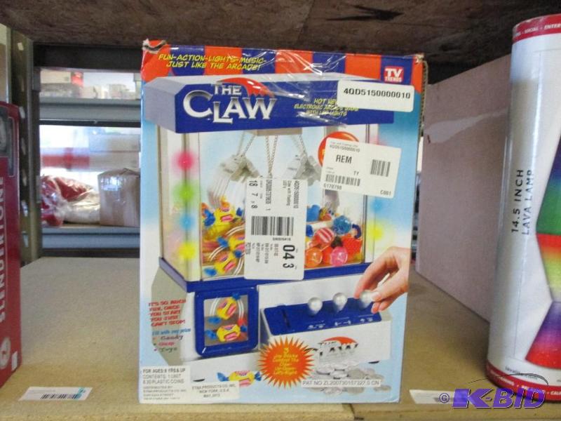 Claw game, missing joystick...