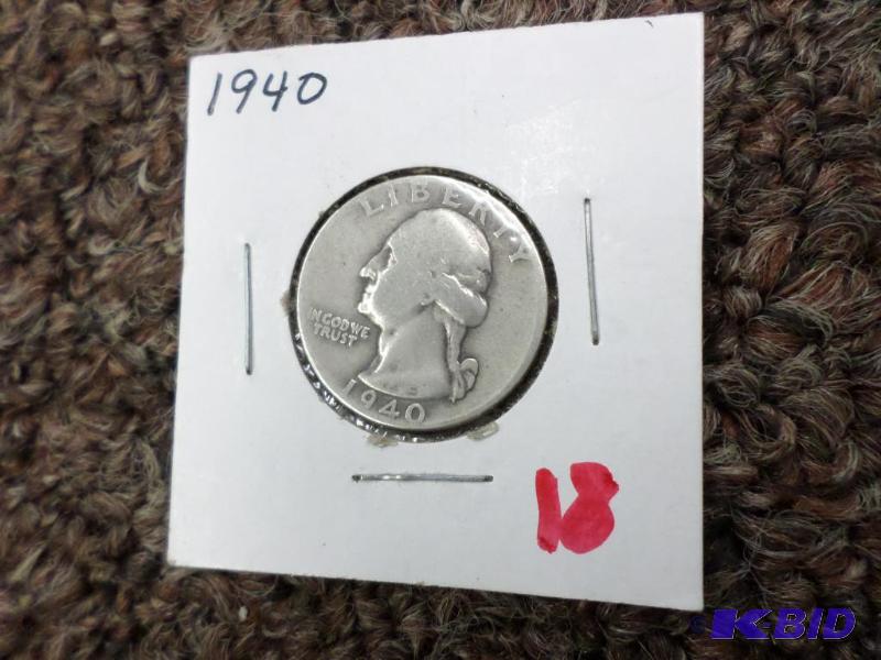 1940 Washington Quarter...