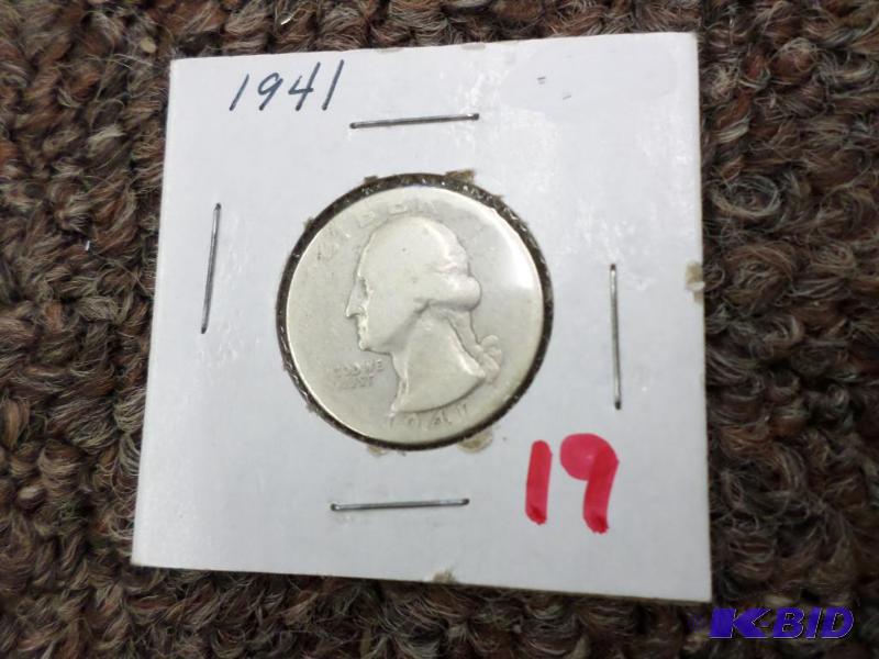 1941 Washington Quarter...