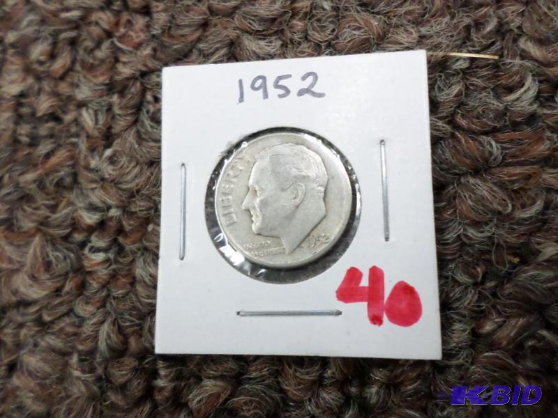 1952 Roosevelt Dime...