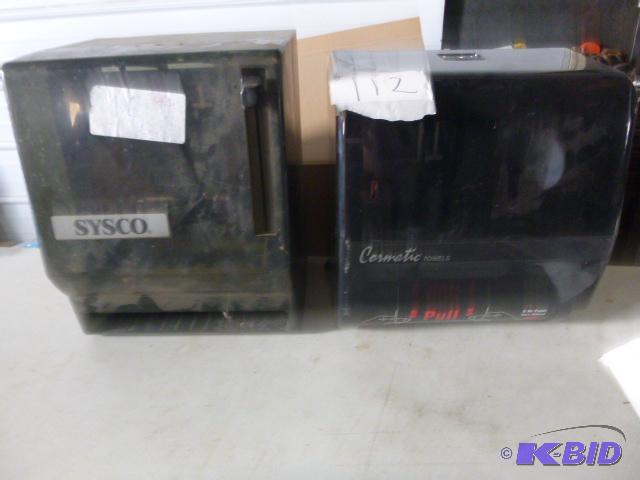 lot 112 image: Two Paper Towel Dispensers ...