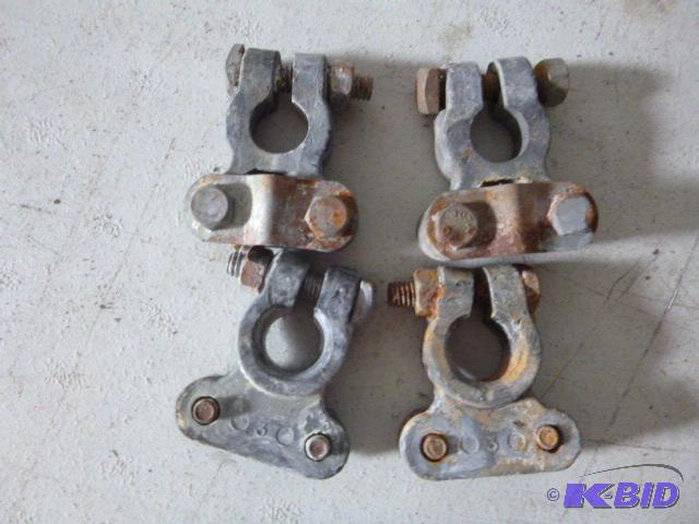 lot 117 image: Four Battery Terminals...