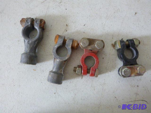 lot 118 image: Four Battery Terminals...