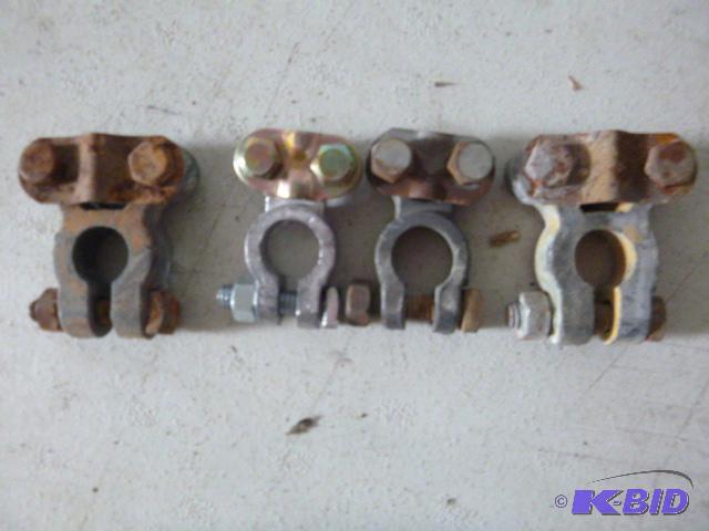 lot 119 image: Four Battery Terminals...
