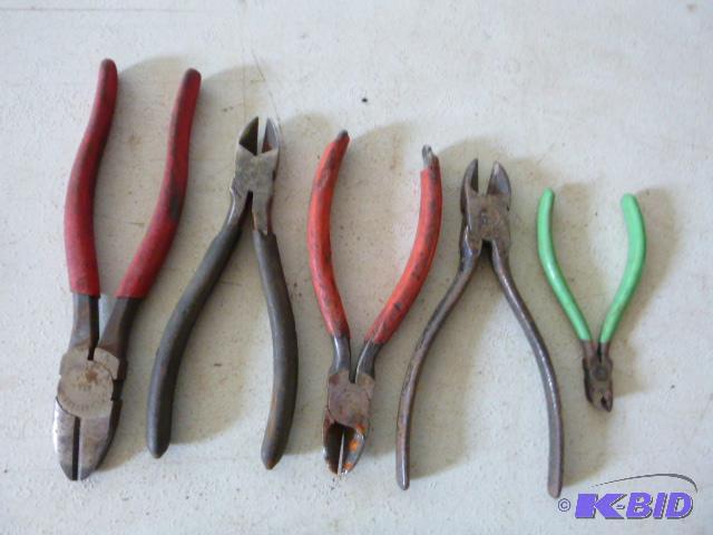 lot 175 image: Five Side Cutters...