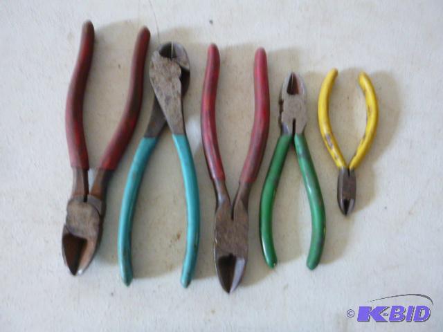 lot 176 image: Five Side Cutters...