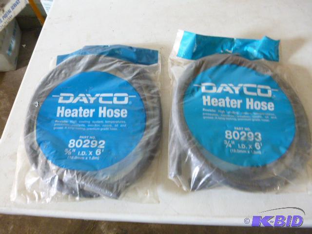 lot 191 image: Two Dayco Heater Hoses...