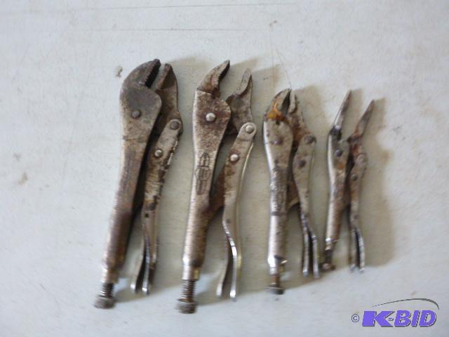 lot 194 image: Four Vise Grips...