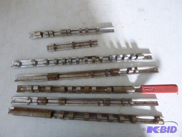 lot 207 image: Seven Socket Holders...