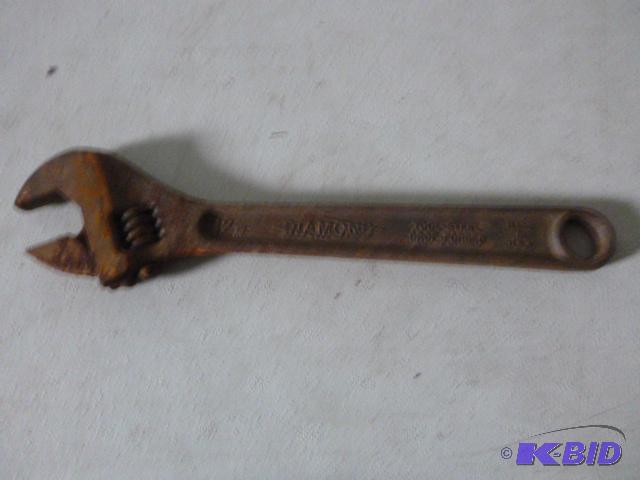 lot 21 image: 12" Adjustable Wrench...