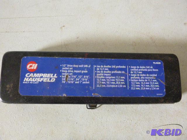 lot 238 image: Campbell Hausfeld&nbspDeep Impact Sockets 1...