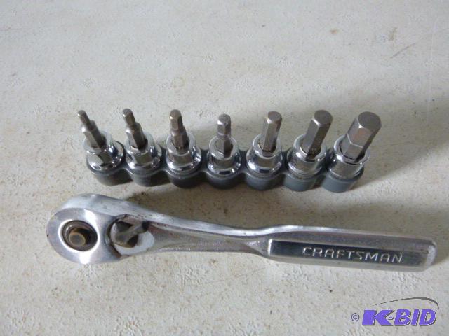 lot 248 image: Craftsman Driver Set 38" with Craftsman...