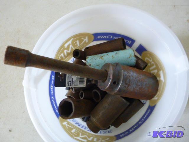 lot 256 image: Miscellaneous Impact Sockets 12" drive...