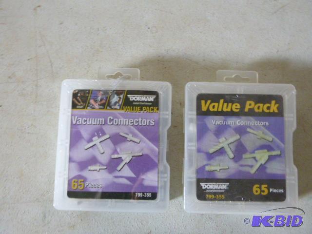 lot 269 image: Two Packs of Vacuum Connectors...