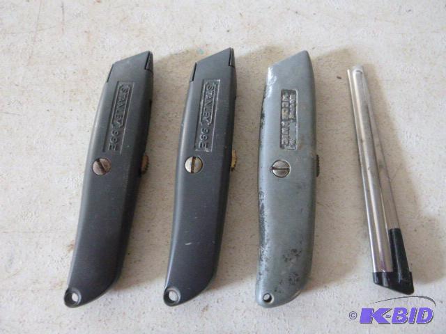 lot 289 image: Four Utility Knives...