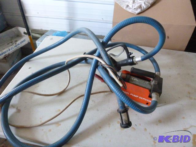 lot 290 image: 12 Volt Diesel Pump...