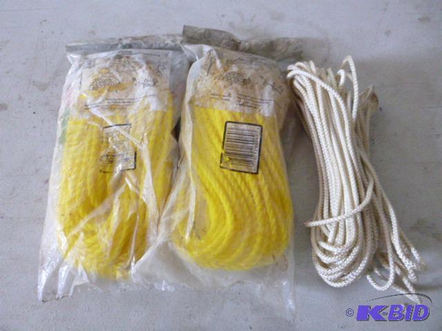 lot 295 image: Miscellaneous Rope Two 14" X 50 and ot...