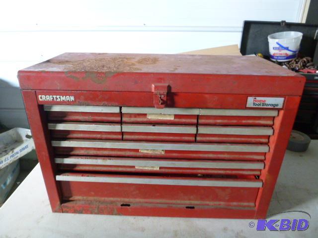 lot 3 image: Craftsman Toolbox...