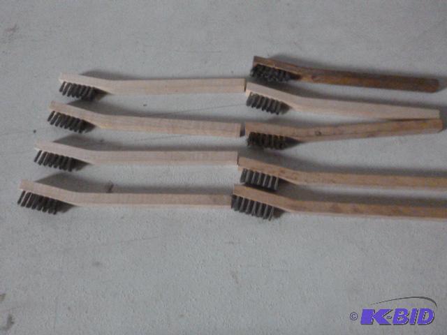 lot 33 image: Nine 8" Wire Brushes...