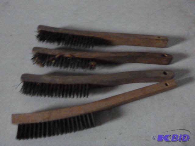 lot 34 image: Four 14" Wire Brushes...
