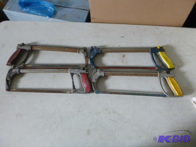 lot 54 image: Four Hacksaws...