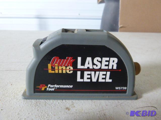 lot 71 image: Performance Tool Quik Line Laser Level W5739 ...