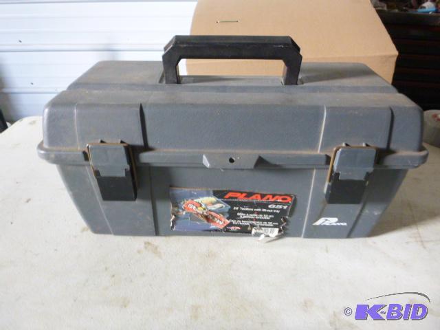 lot 8 image: Plano 20" Toolbox...