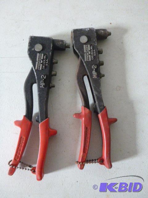 lot 98 image: Two Marson HP-2 Pop Rivet Tools...