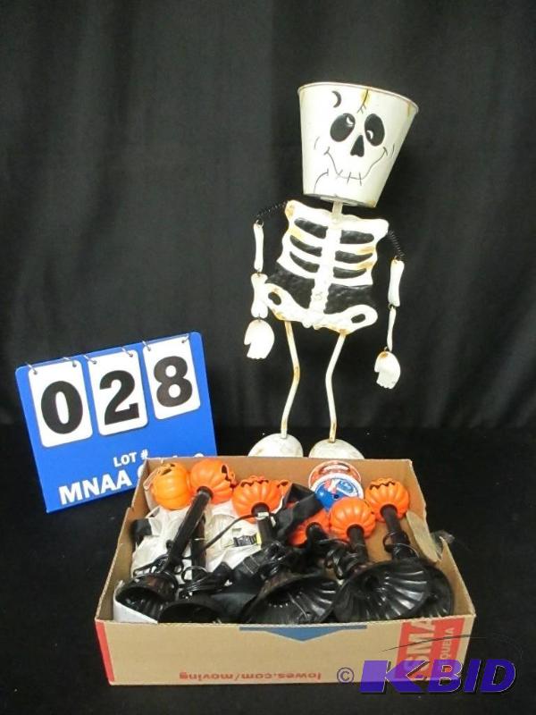 Skeleton planter