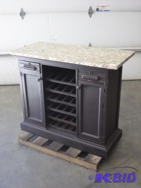 lot 10 image: Very Unique Antique Cabinet Converted Into A ...