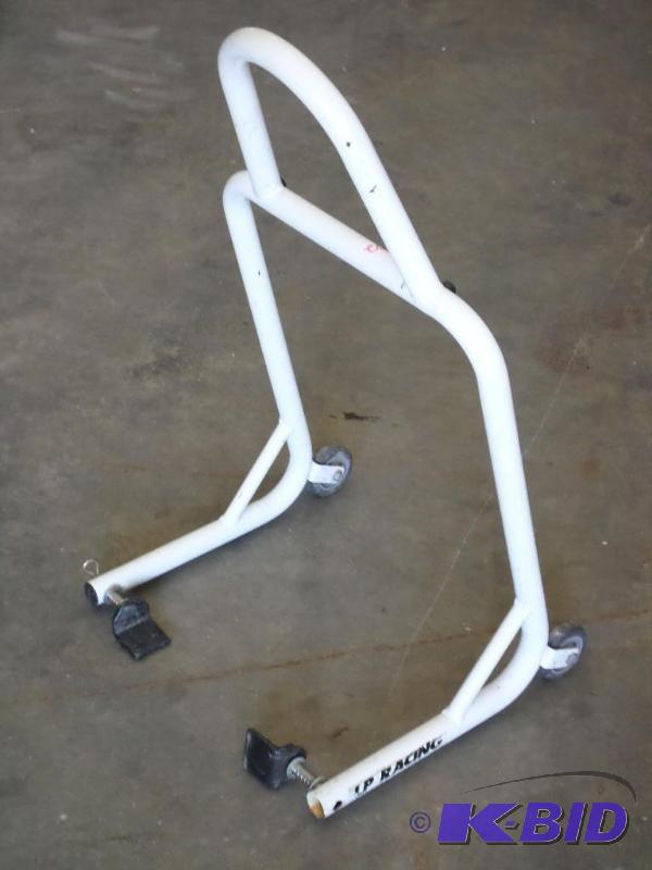 lot 102 image: LP Racing Wheeled Lift Stand...