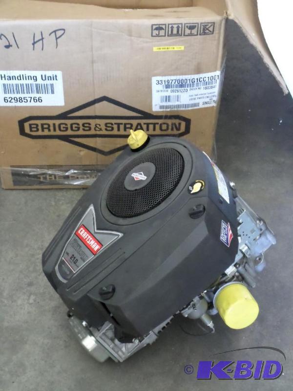 lot 116 image: Briggs & Stratton Platinum XRD 21HP Lawn ...