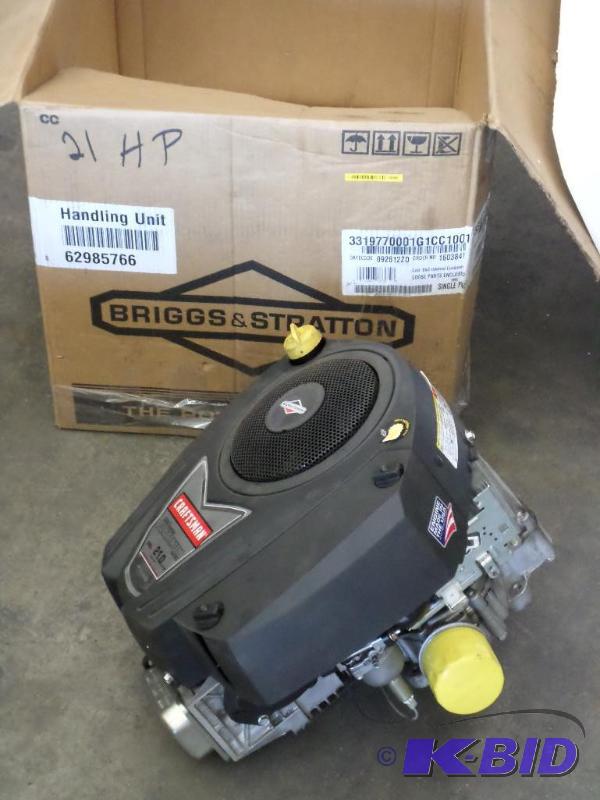 lot 117 image: Briggs & Stratton Platinum XRD 21HP Lawn ...