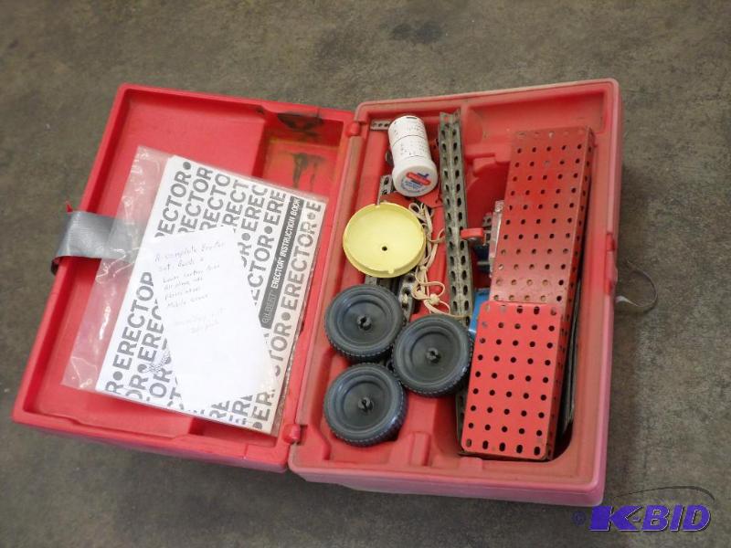 lot 60 image: Steel Erector Set...
