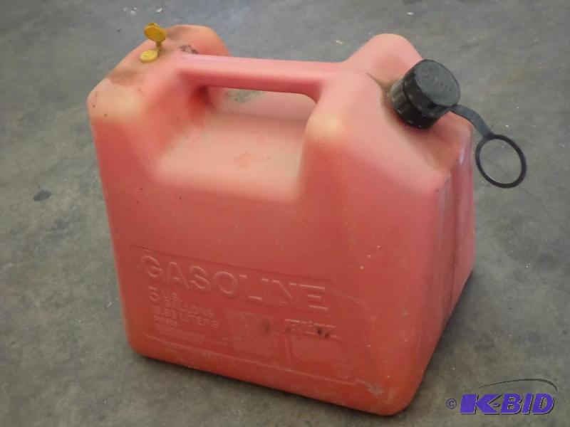 lot 64 image: 5-Gallon Fuel Can...