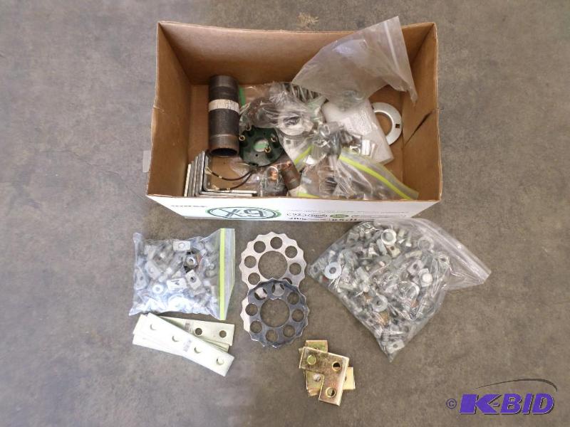 lot 67 image: Lot Of Misc Brackets, Fittings, Misc Hardware...