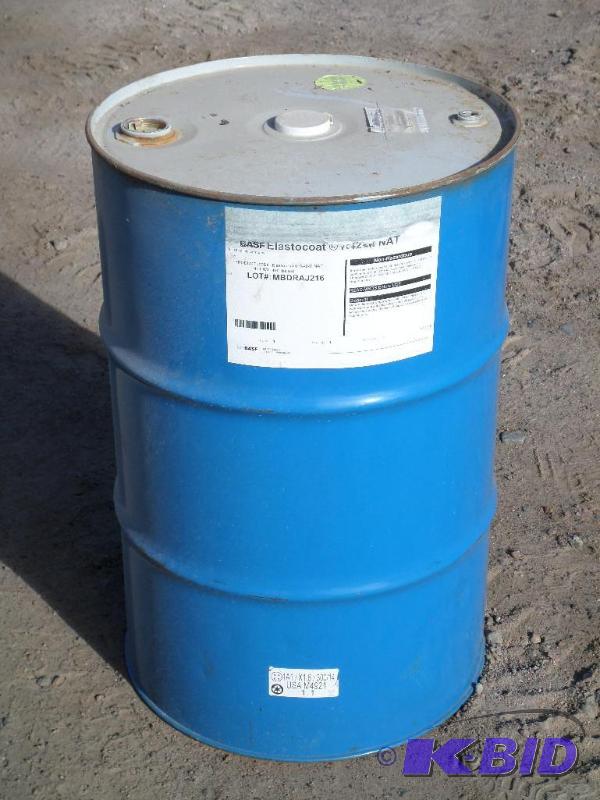 lot 7 image: 55-Gallon Sealed-Lid Steel Barrel...